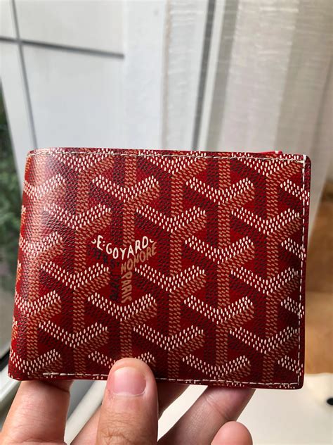 goyard authentic wallets.